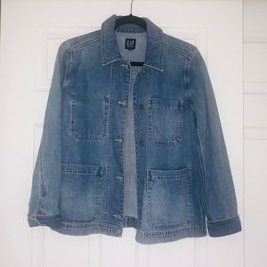 Gap Denim Chore Coat